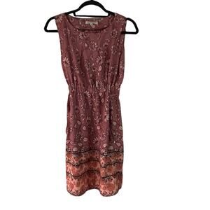 Speed Control Women's Size Small Pink Floral Mini Dress